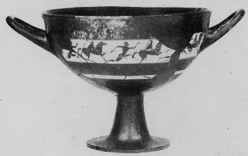 CUP, LITTLE MASTER BAND (ATHENIAN, BLACK-FIGURE)