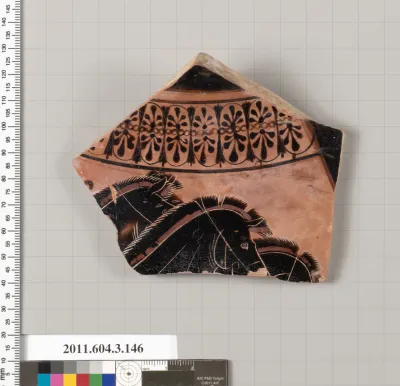 Terracotta fragment of an amphora (jar)