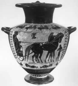 HYDRIA (ATHENIAN, BLACK-FIGURE)