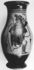OLPE (ATHENIAN, BLACK-FIGURE)