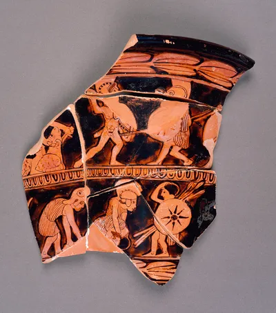 Attic Red-Figure Calyx Krater Fragment