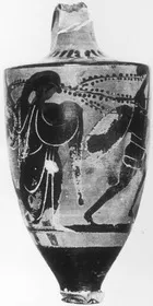 LEKYTHOS (ATHENIAN, BLACK-FIGURE)