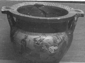 KRATER, COLUMN (ATHENIAN, BLACK-FIGURE)