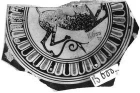CUP, LITTLE MASTER LIP, FRAGMENT (ATHENIAN, BLACK-FIGURE)