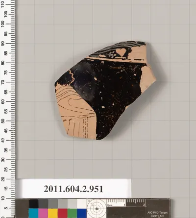 Terracotta fragment of an oinochoe (jug)