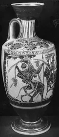 LEKYTHOS (ATHENIAN, BLACK-FIGURE)