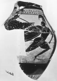 AMPHORA, BELLY, TYPE B (ATHENIAN, BLACK-FIGURE)
