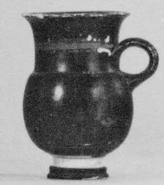 OINOCHOE (SOUTH ITALIAN, GNATHIAN, BLACK GLAZE)