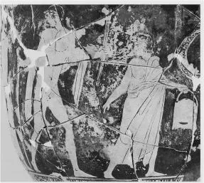 KRATER, BELL (BOEOTIAN, RED-FIGURE)