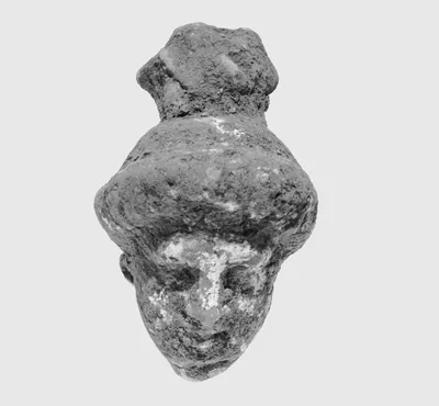 Head with Lampadion Coiffure
