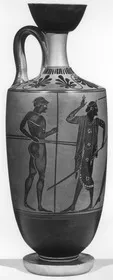 LEKYTHOS (ATHENIAN, BLACK-FIGURE)