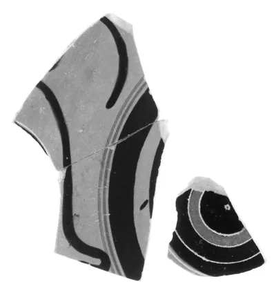 Attic Black-Figure Eye Cup Fragment