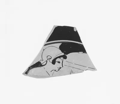 Attic Red-Figure Cup Fragment