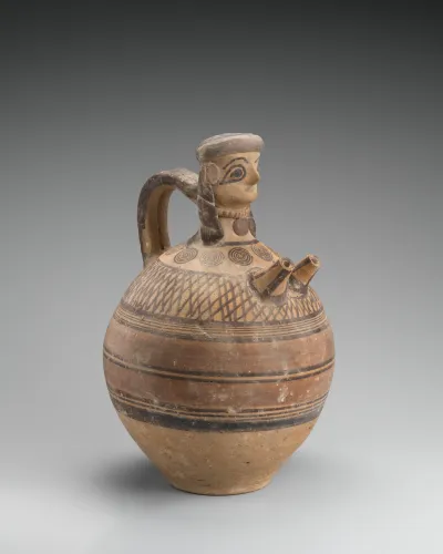 Terracotta jug