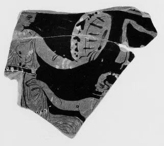 KRATER, BELL, FRAGMENT (SOUTH ITALIAN, APULIAN, RED-FIGURE)