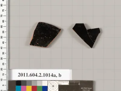 Terracotta fragments of oinochoai (jugs)
