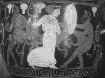 KRATER, BELL (ATHENIAN, RED-FIGURE)
