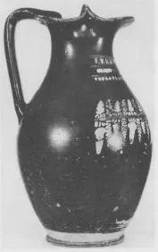 OINOCHOE (SOUTH ITALIAN, GNATHIAN, ADDED COLOUR)