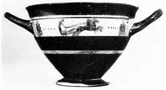 SKYPHOS (ATHENIAN, BLACK-FIGURE)