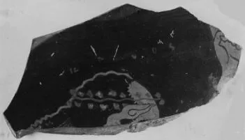 CUP, FRAGMENT (ATHENIAN, BLACK-FIGURE)