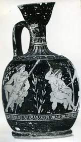 LEKYTHOS, SQUAT (ATHENIAN, RED-FIGURE)