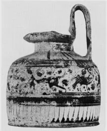 OINOCHOE (CORINTHIAN, BLACK-FIGURE)
