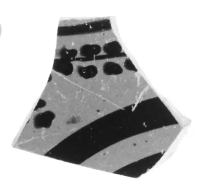 Attic Black-Figure Eye Cup Fragment