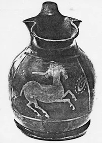 CHOUS (ATHENIAN, BLACK-FIGURE)
