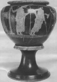 LEBES (ATHENIAN, RED-FIGURE)