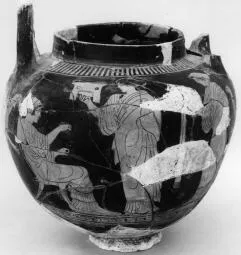 LEBES (ATHENIAN, RED-FIGURE)
