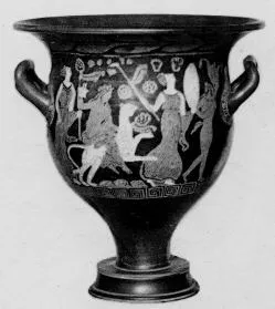 KRATER, BELL (ATHENIAN, RED-FIGURE)