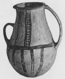 JUG (CYPRIOT, BRONZE AGE, WHITE SLIP WARE)