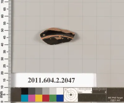 Terracotta fragment of a kalathos