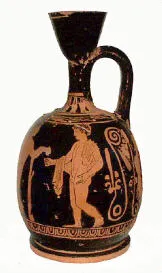 LEKYTHOS, SQUAT (ATHENIAN, RED-FIGURE)