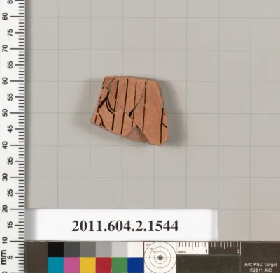 Terracotta fragment of a skyphos (deep drinking cup)