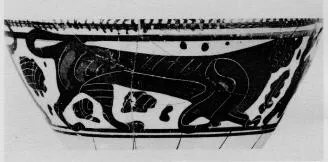 SKYPHOS (CORINTHIAN, BLACK-FIGURE)