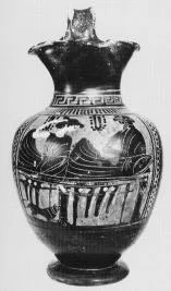 OINOCHOE (ATHENIAN, BLACK-FIGURE)