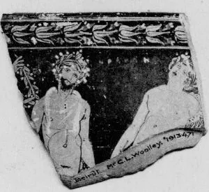 SKYPHOS, FRAGMENT (ATHENIAN, RED-FIGURE)