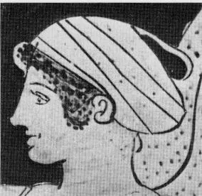 SKYPHOS, FRAGMENT (ATHENIAN, RED-FIGURE)