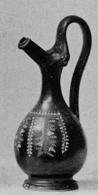OINOCHOE (SOUTH ITALIAN, GNATHIAN, BLACK GLAZE)