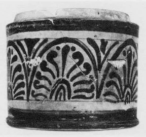 PYXIS (ETRUSCAN, BLACK PATTERN)