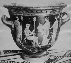 KRATER, BELL (ATHENIAN, RED-FIGURE)