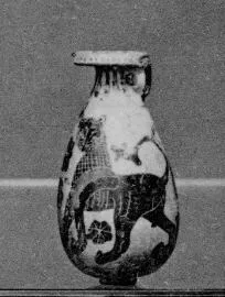 ALABASTRON (CORINTHIAN, BLACK-FIGURE)