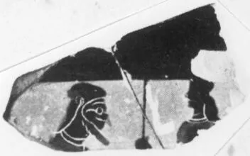 CUP, LITTLE MASTER BAND, FRAGMENT (ATHENIAN, BLACK-FIGURE)