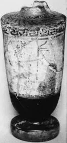LEKYTHOS (ATHENIAN, RED-FIGURE)