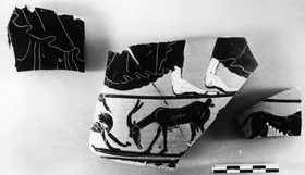 STAND (ATHENIAN, BLACK-FIGURE)