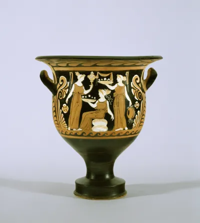 Bell Krater with Three Women and Three Youths