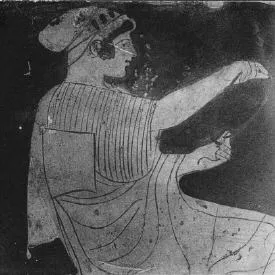 AMPHORA, NECK (ATHENIAN, RED-FIGURE)