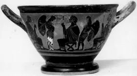 SKYPHOS (ATHENIAN, BLACK-FIGURE)