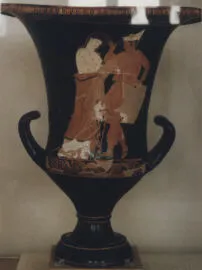 KRATER, CALYX (ATHENIAN, RED-FIGURE)